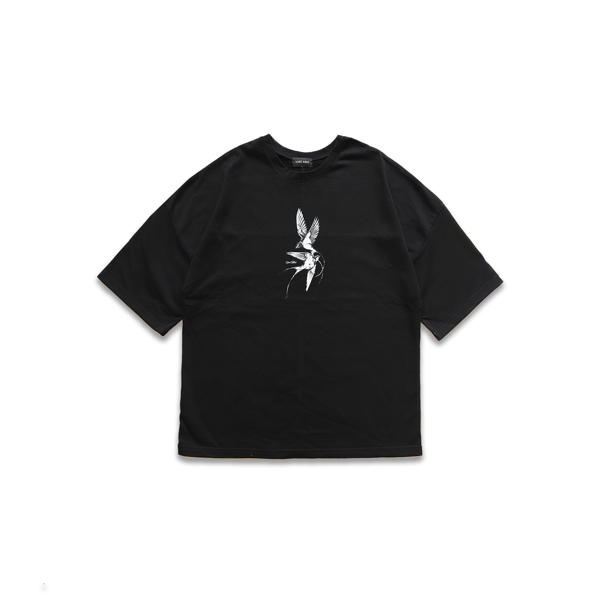 SWALLOW T-SHIRTS / BLACK