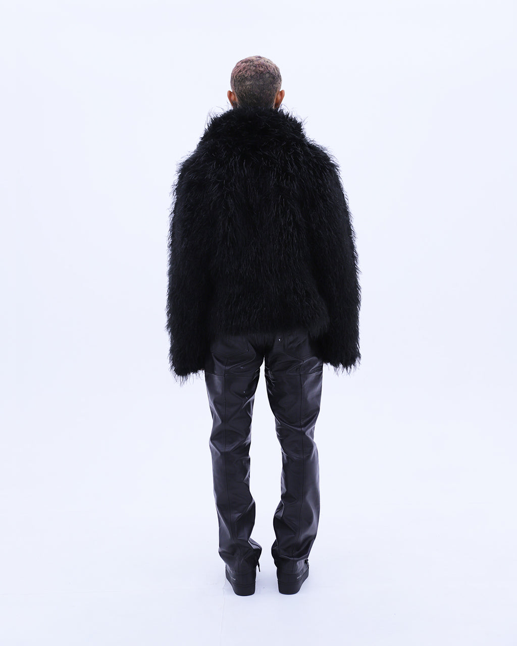 Reversible Fur Jacket / Black