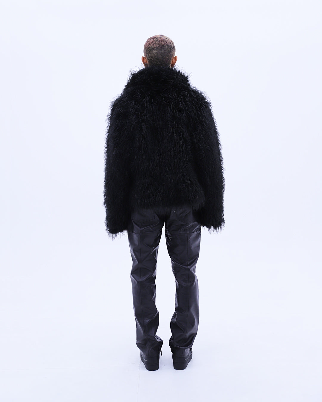 Reversible Fur Jacket / Black