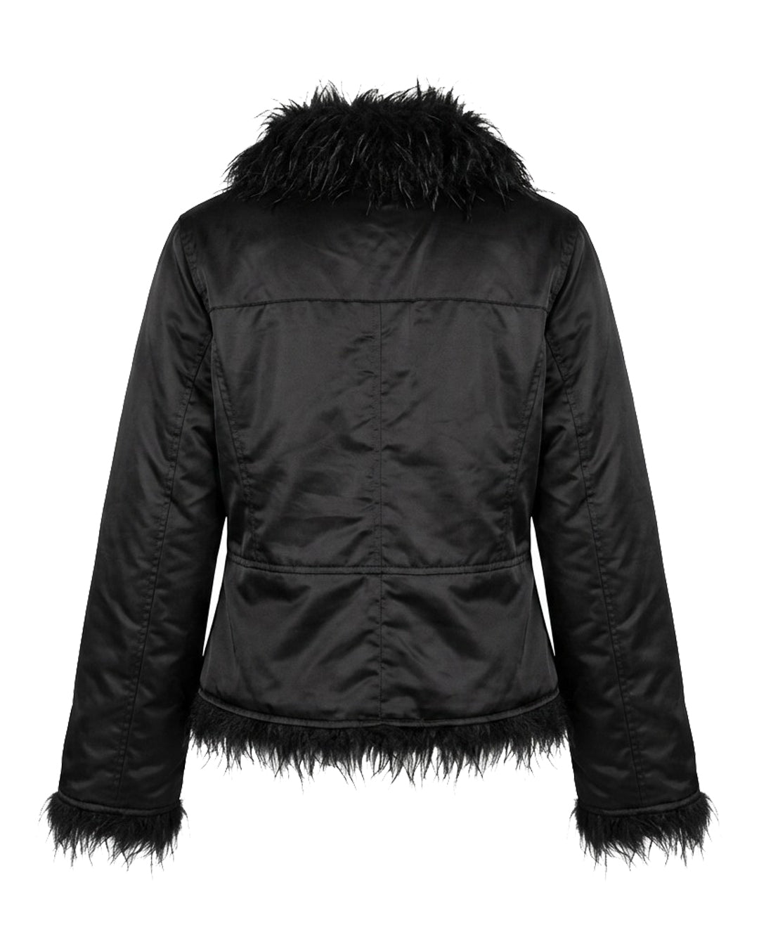 Reversible Fur Jacket / Black
