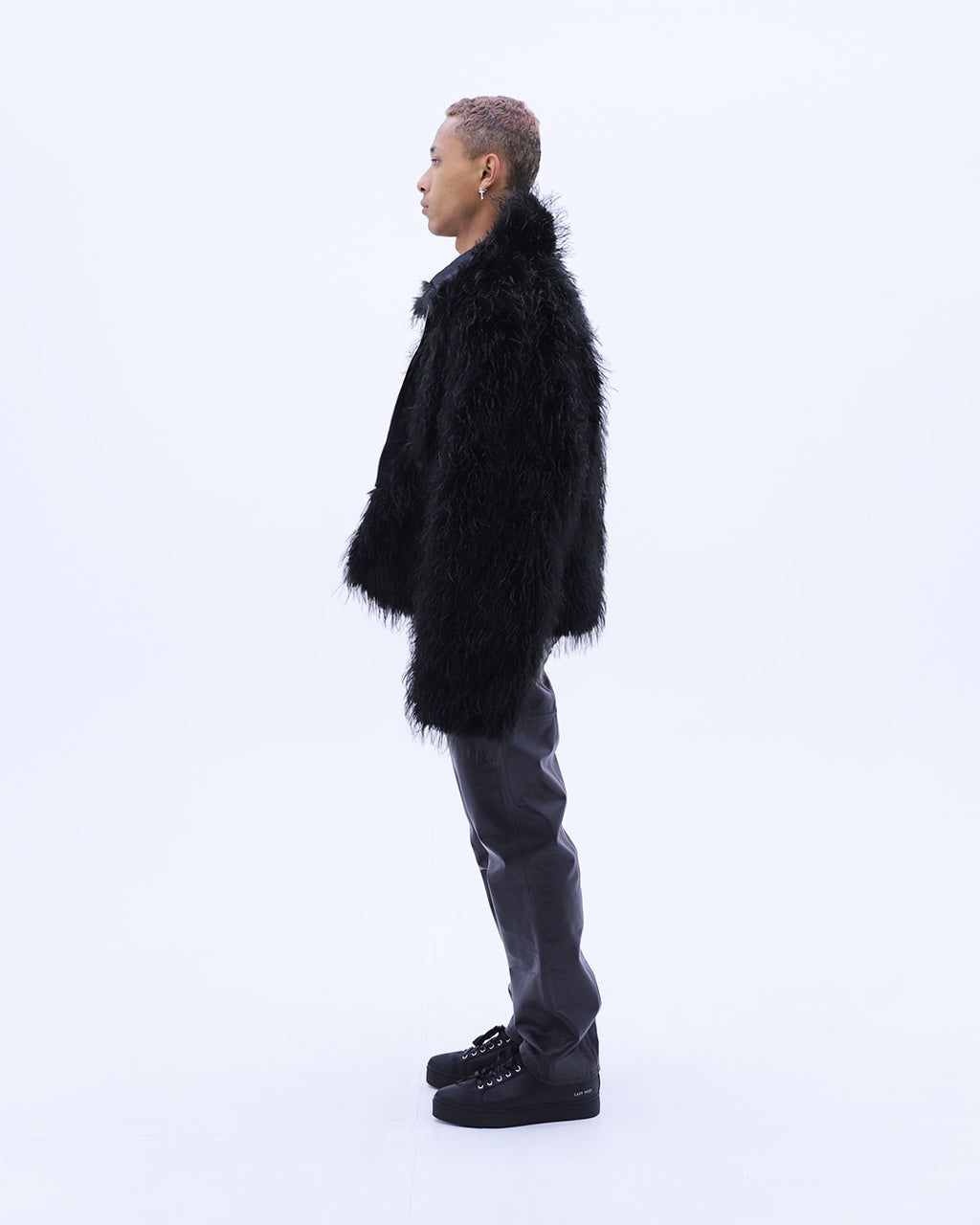 Reversible Fur Jacket / Black