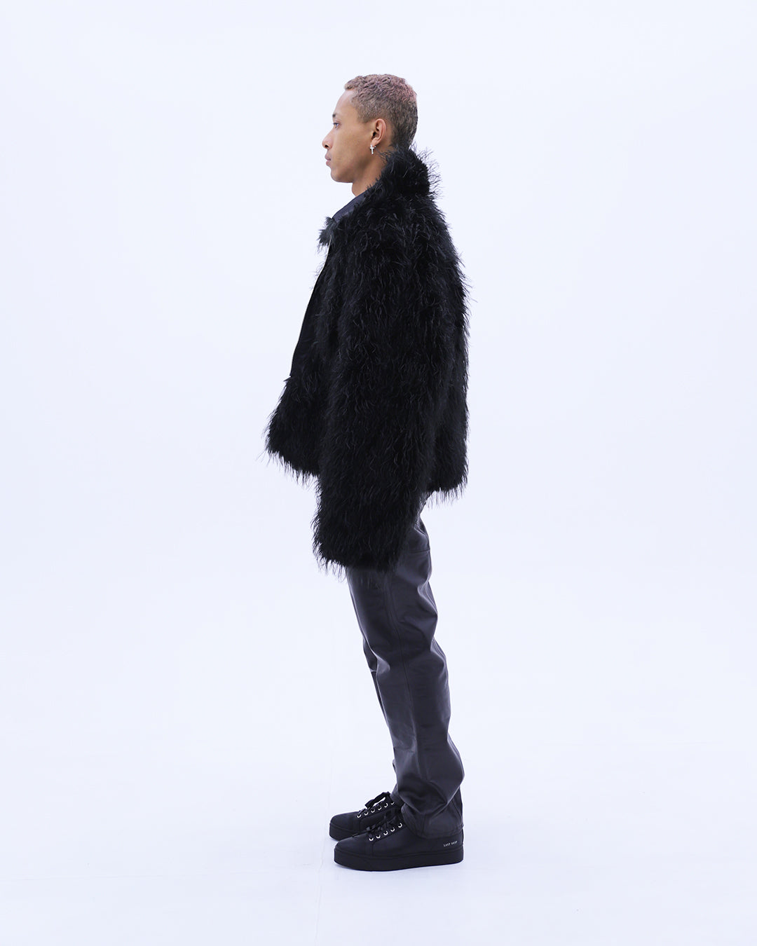 Reversible Fur Jacket / Black