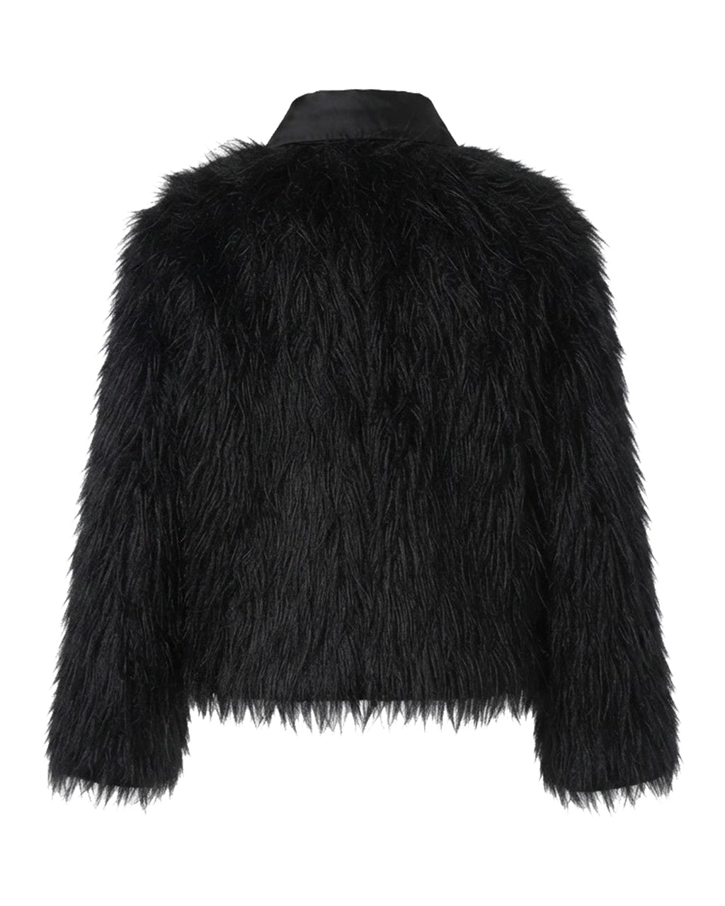 Reversible Fur Jacket / Black