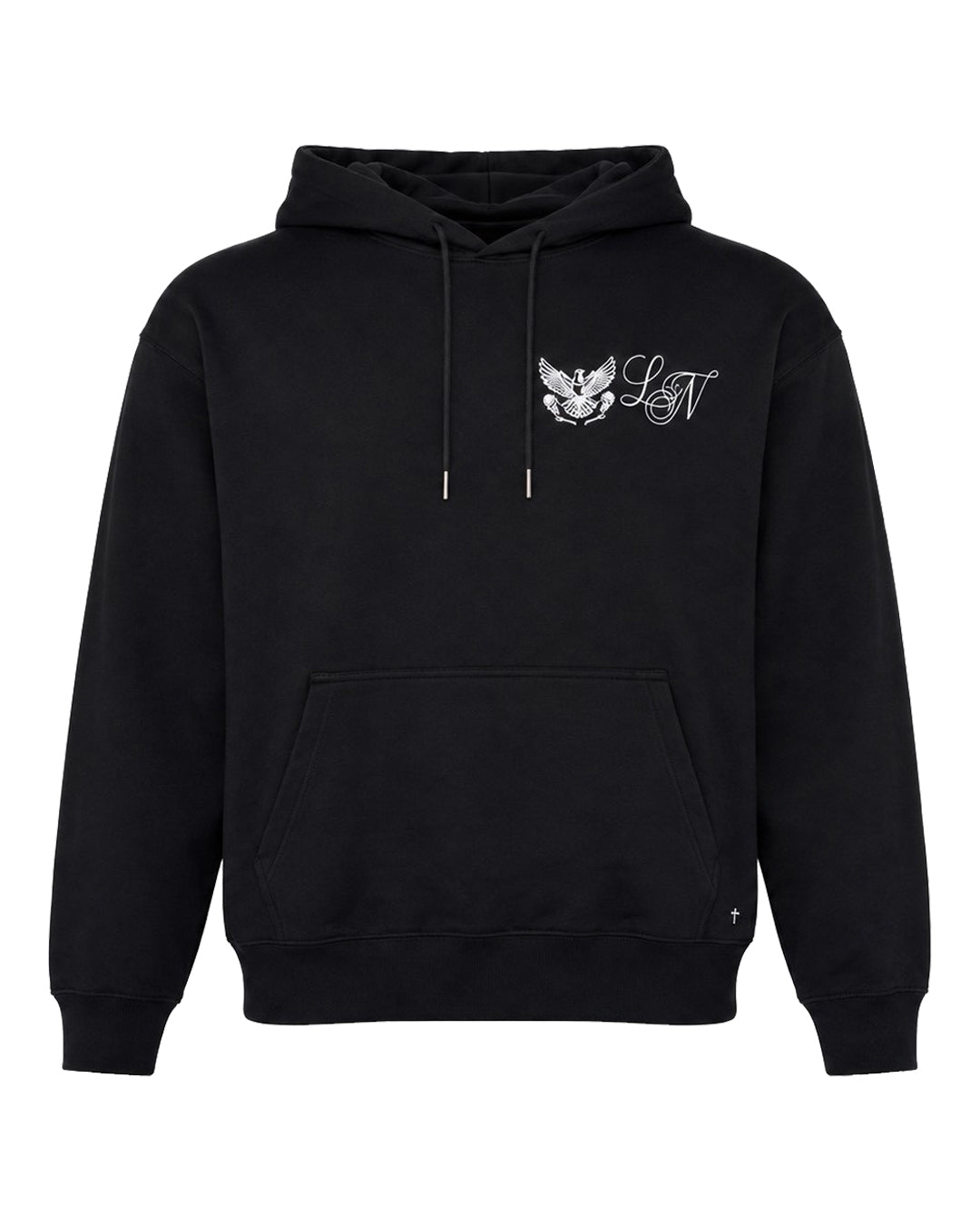 Emblem Logo Hoodie / Black
