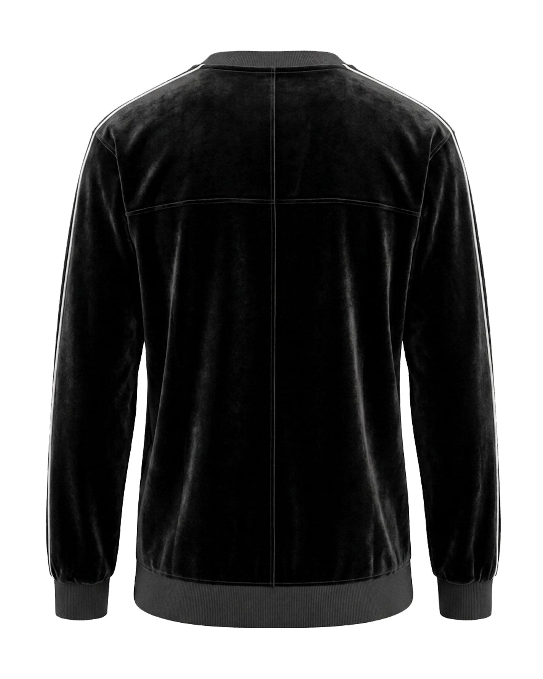 Velvet Crewneck / Black