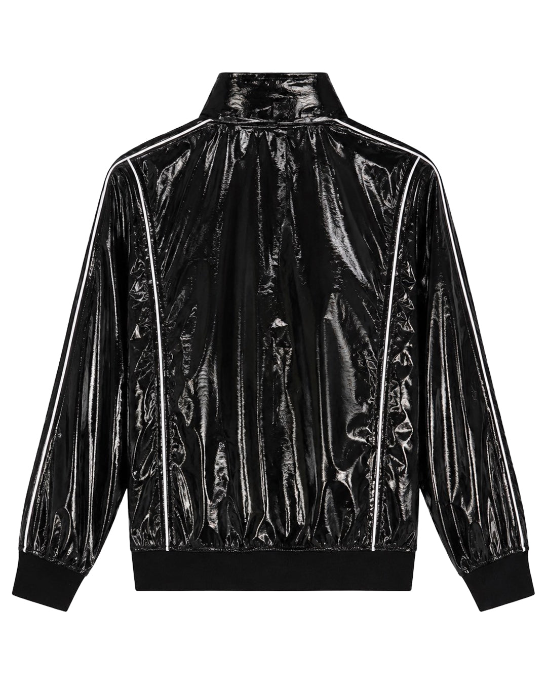 Patent Track Jacket / Black