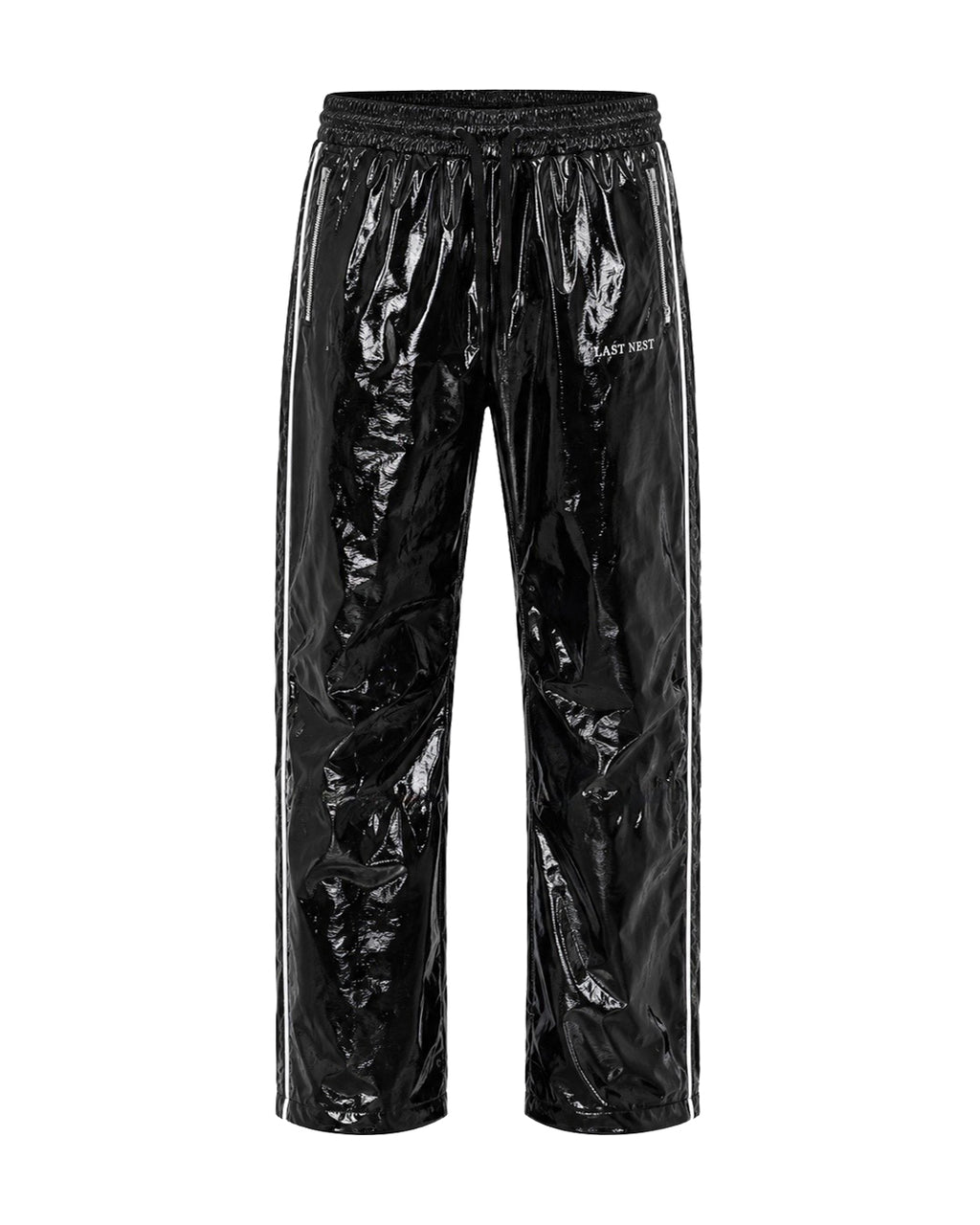 Patent Track Pants / Black