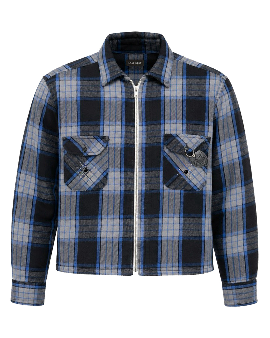 HTC x LAST NEST Studs Flannel Shirt / Assort 1