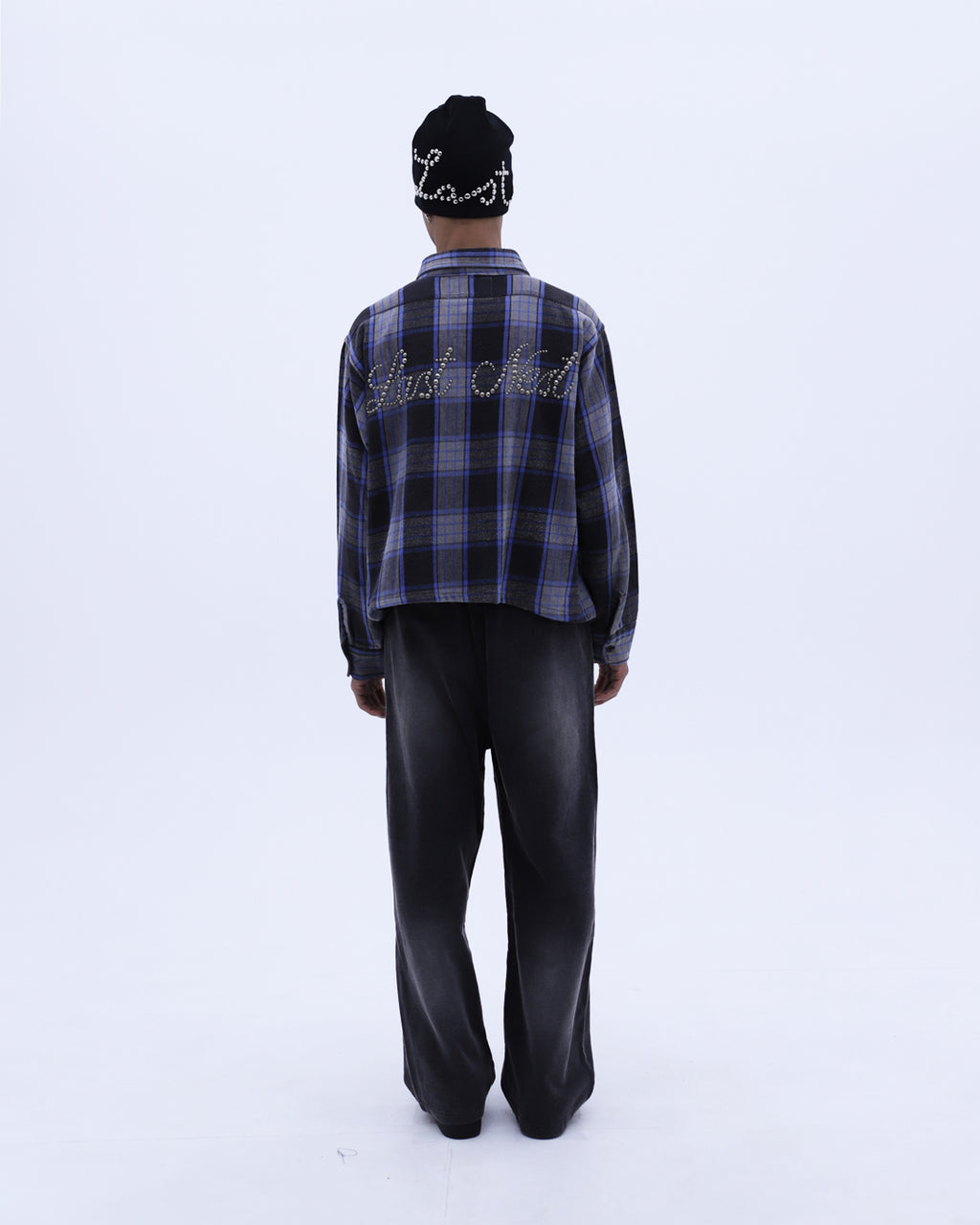 HTC x LAST NEST Studs Flannel Shirt / Assort 1