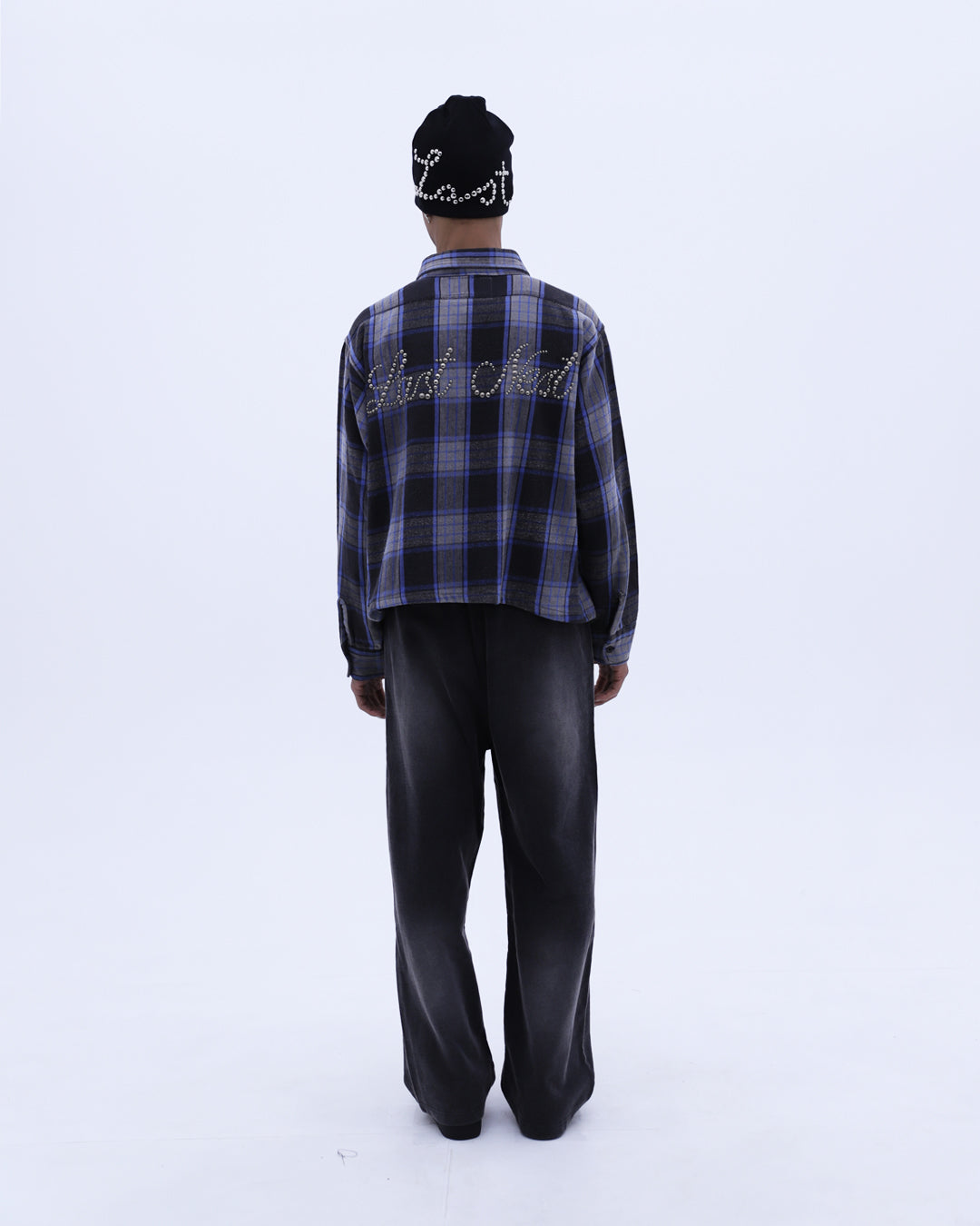 HTC x LAST NEST Studs Flannel Shirt / Assort 1