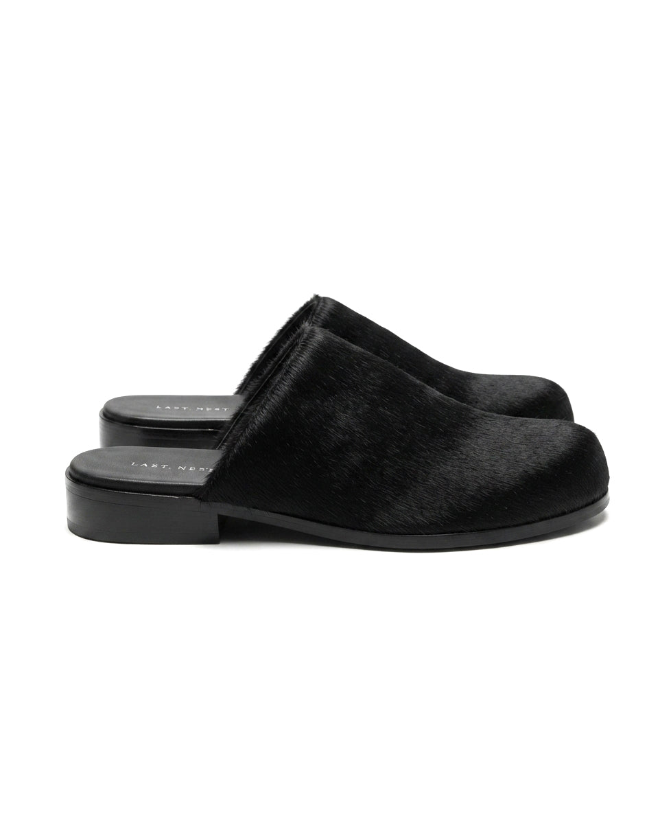 Unborn Calf Mule / Black