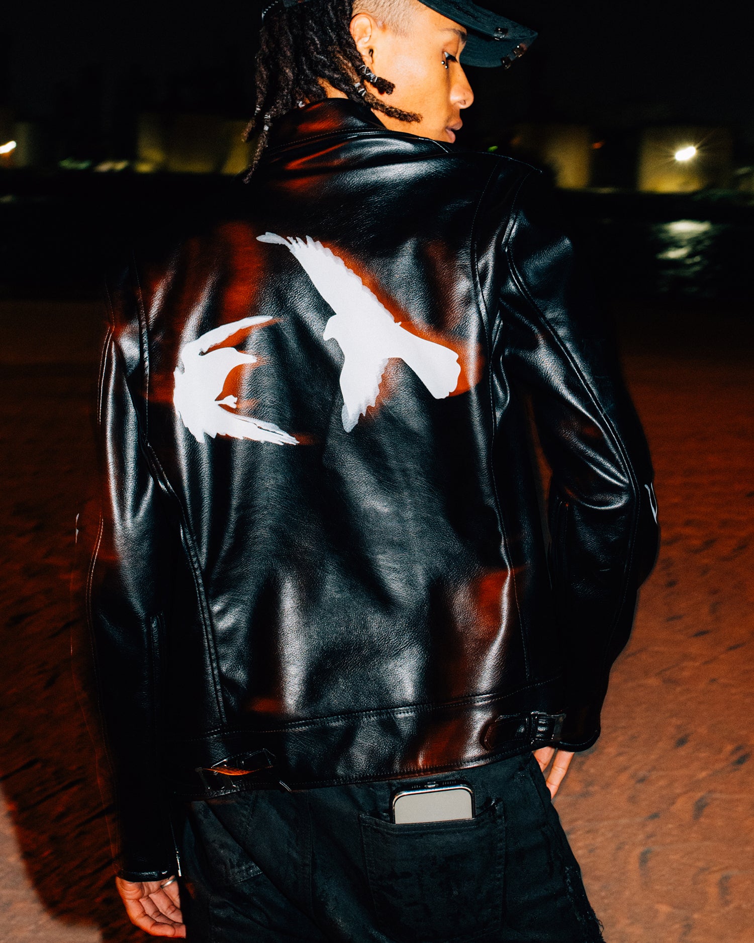 LAST NEST / Dove Riders Jacket / Black