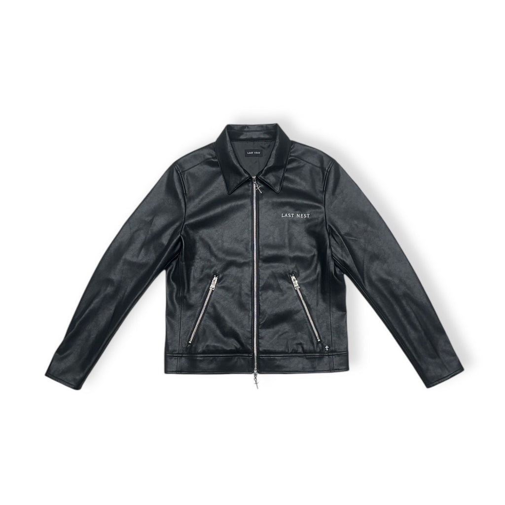 Leather Swing Top / Black