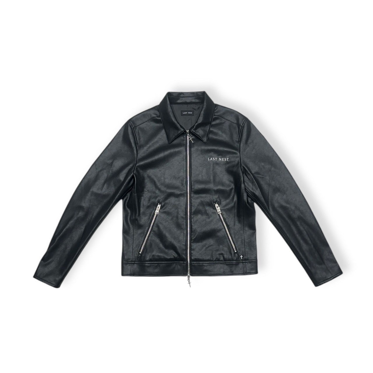 Leather Swing Top / Black