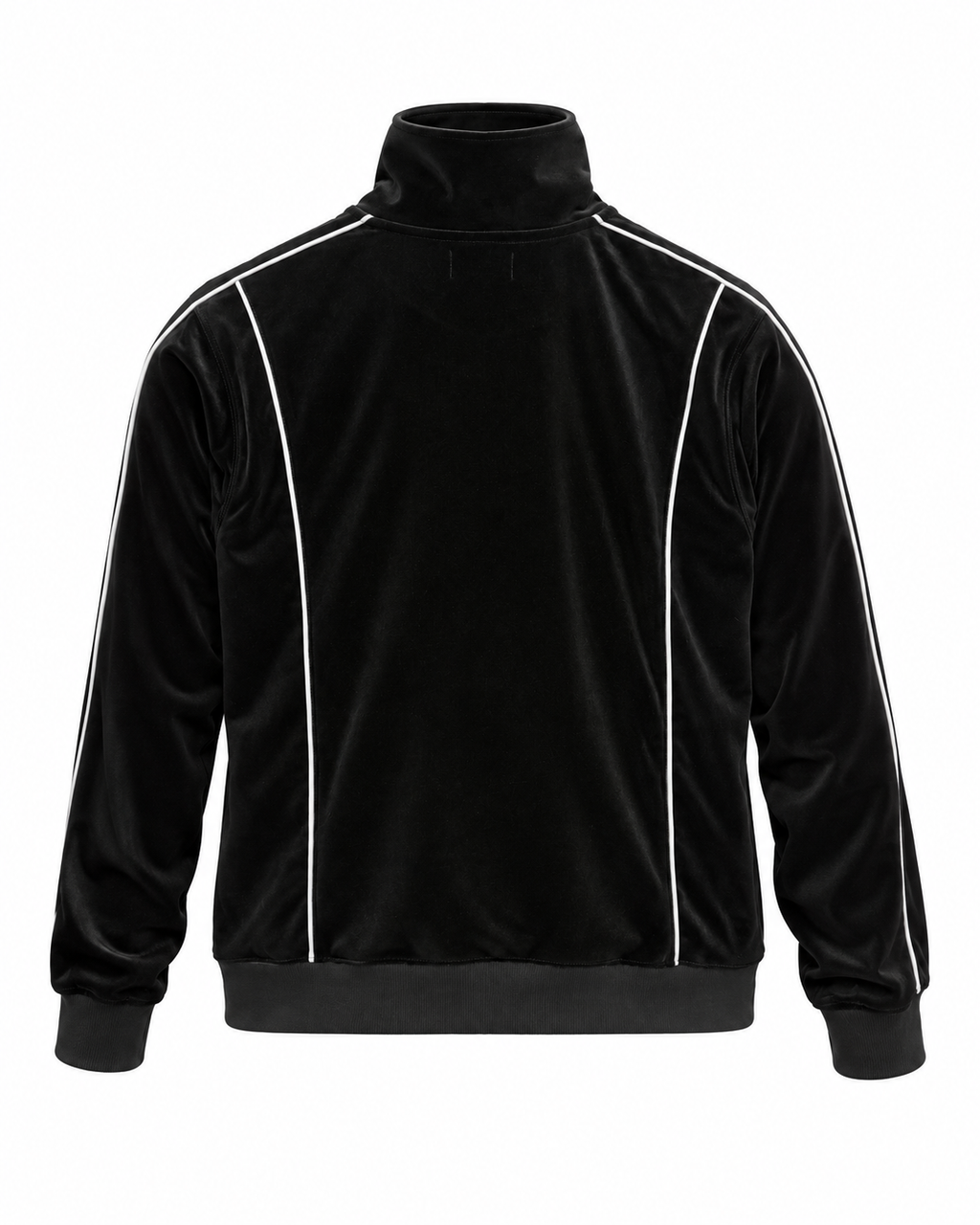 Velvet Track Jacket / Black