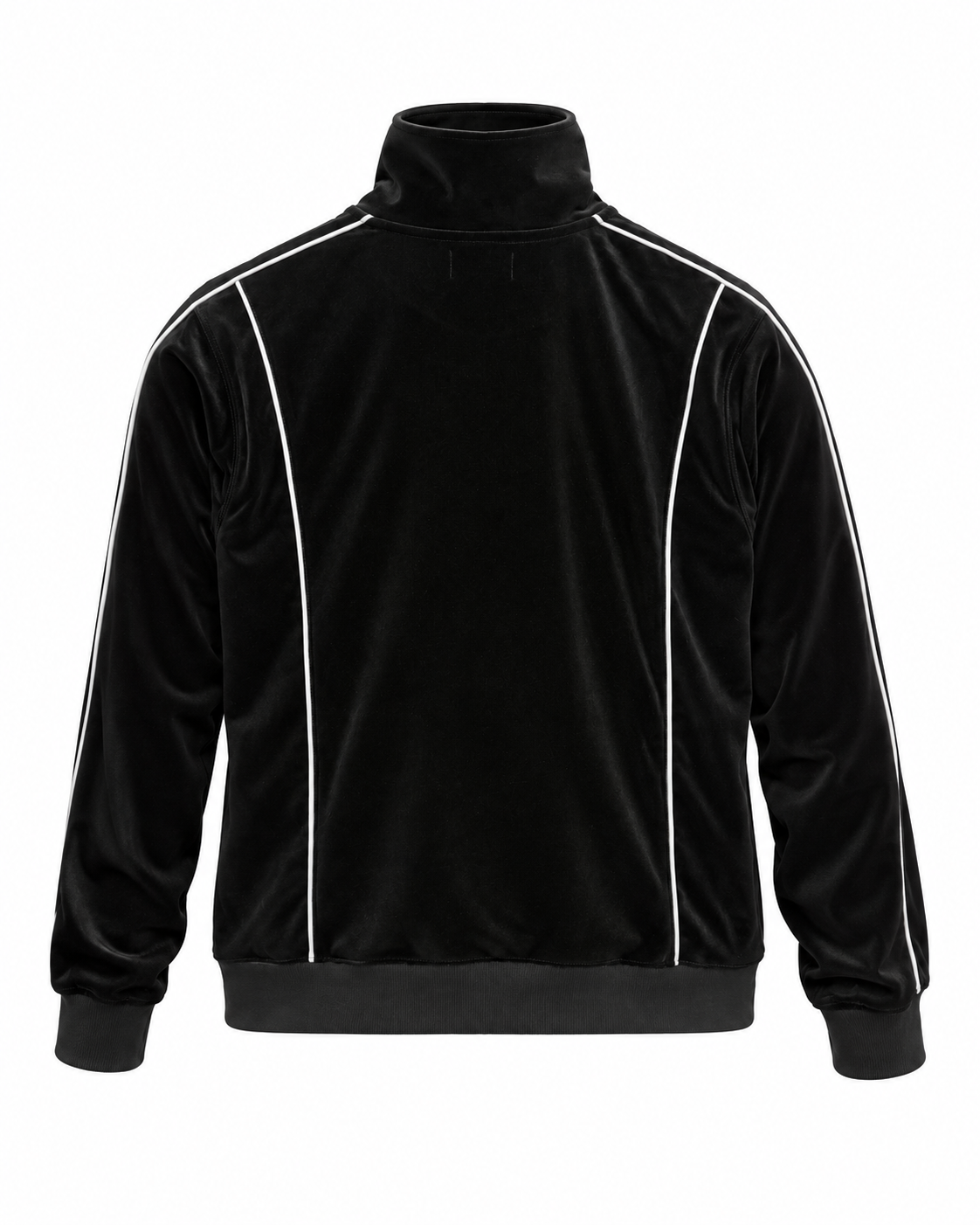 Velvet Track Jacket / Black