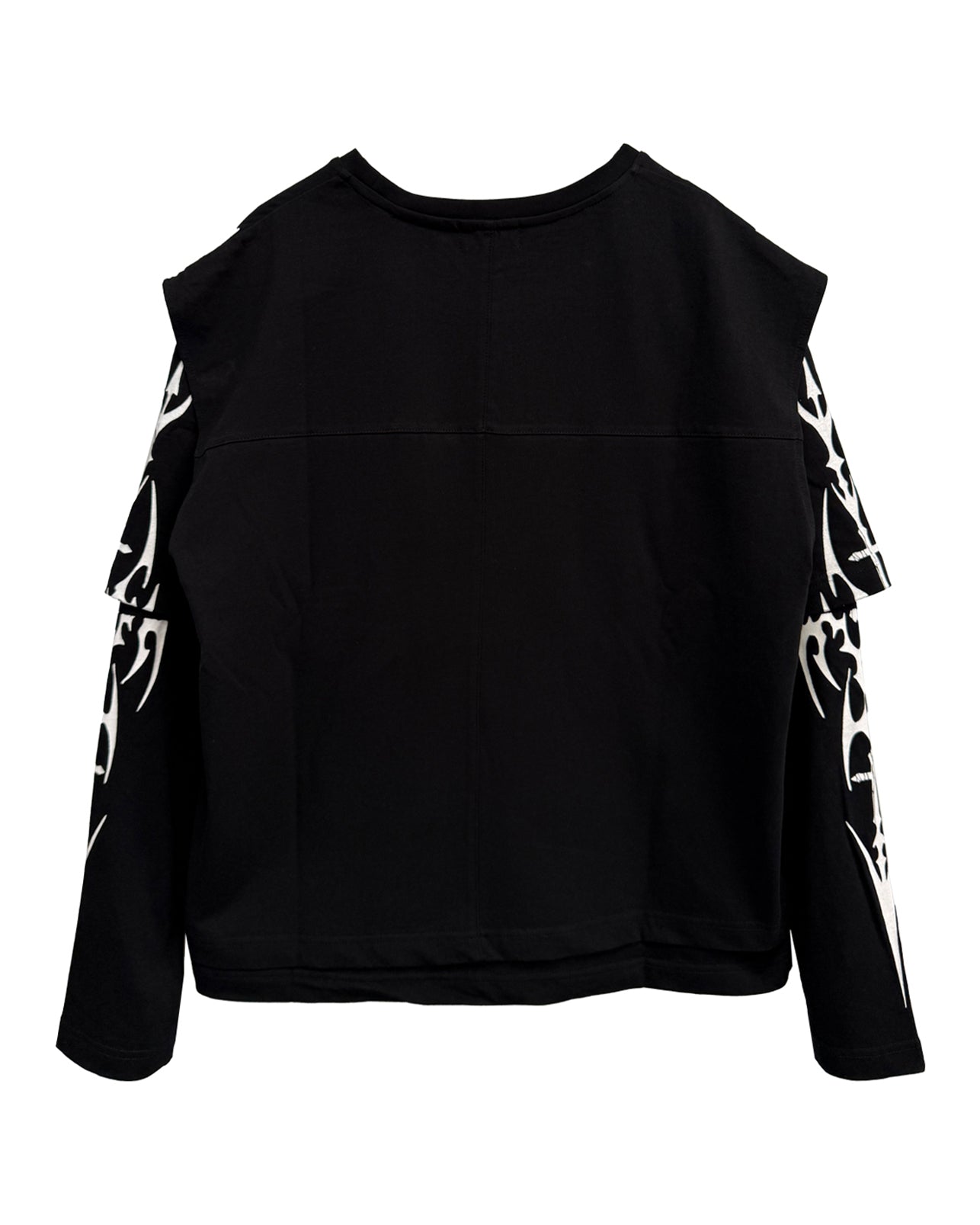 Three Layered L/S Shirts / Black