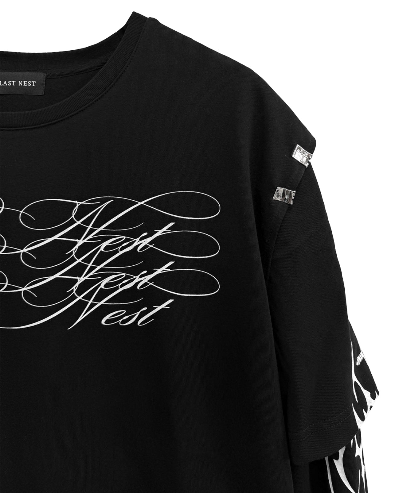 Three Layered L/S Shirts / Black