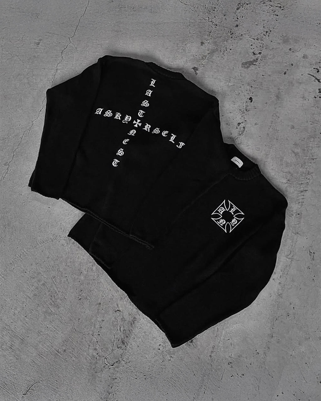L.N.A.Y Cross Knit / Black