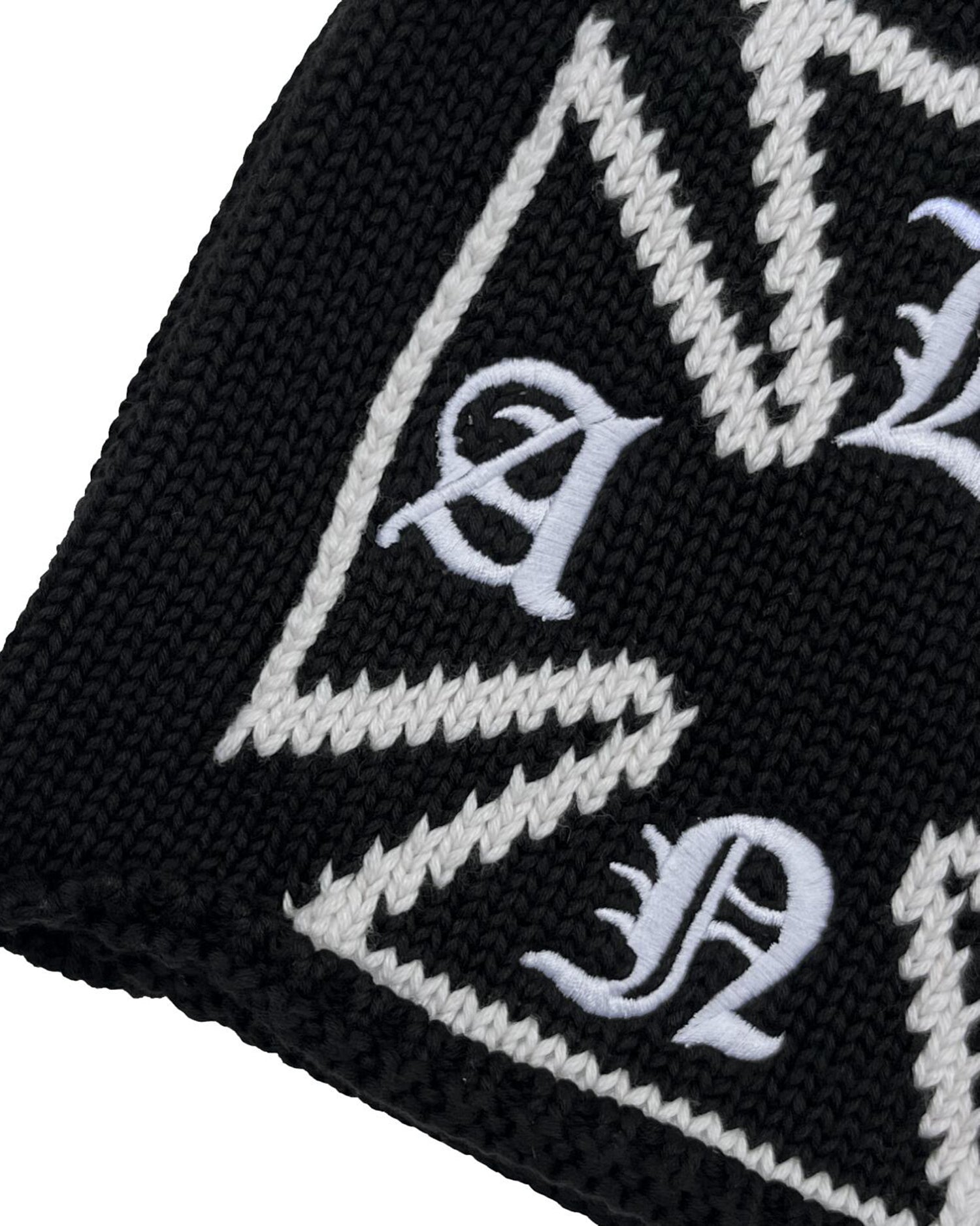 L.N.A.Y Cross Beanie / Black