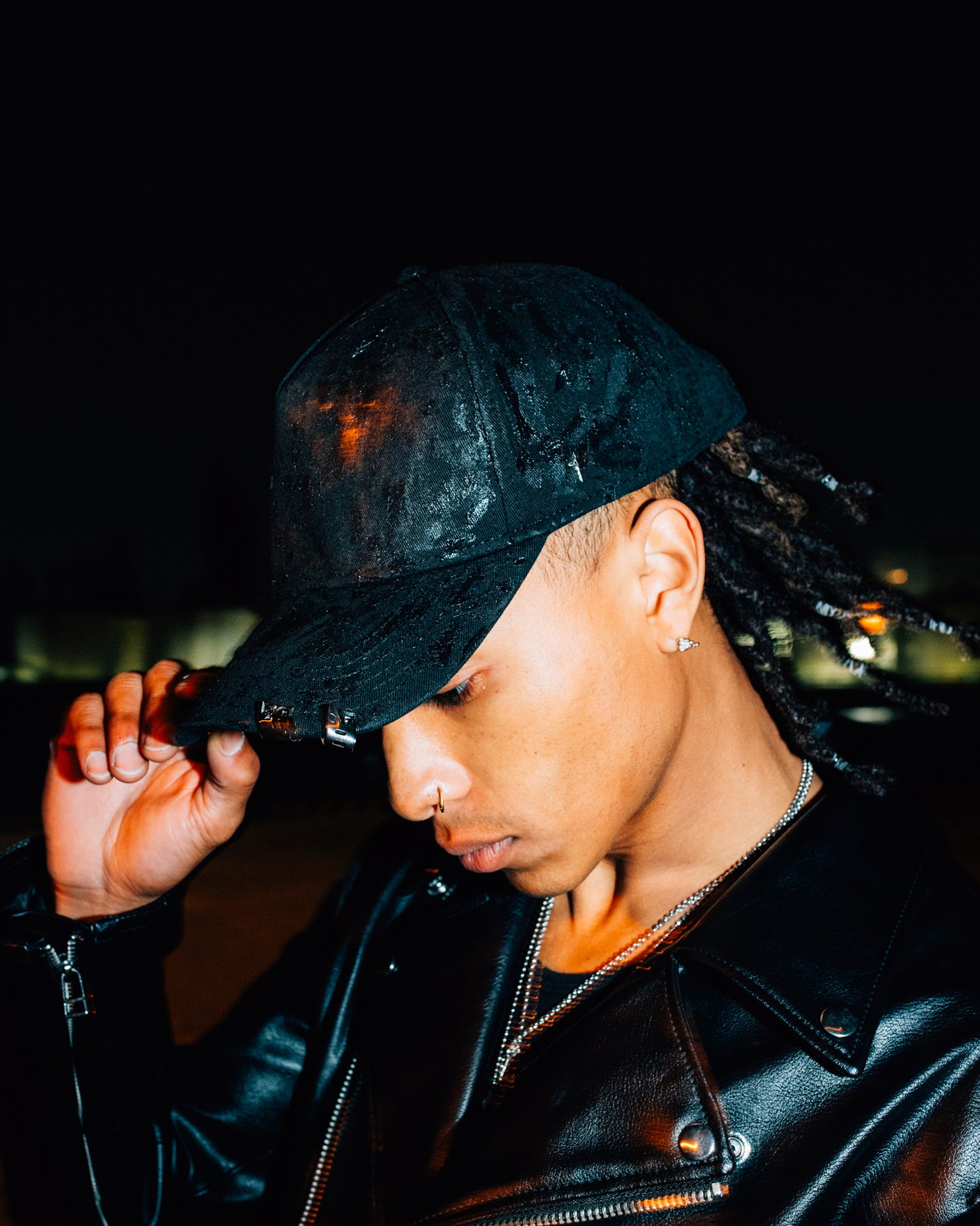 帽子 LAST NEST Coating Cap Coating Cap / Black｜LAST NEST Official Online Site