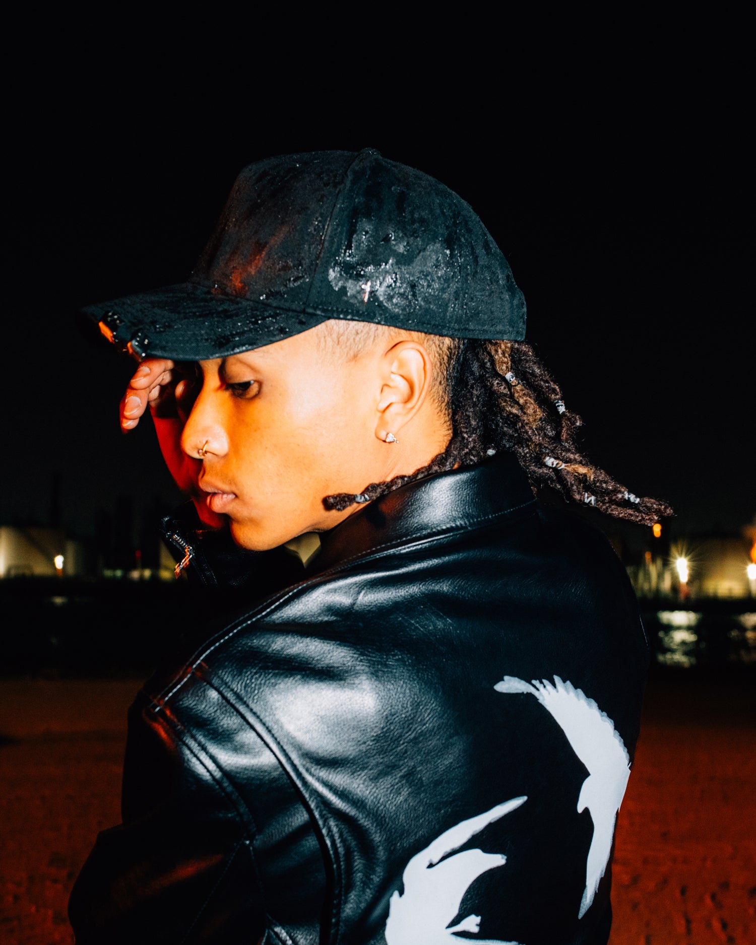 Coating Cap / Black｜LAST NEST Official Online Site