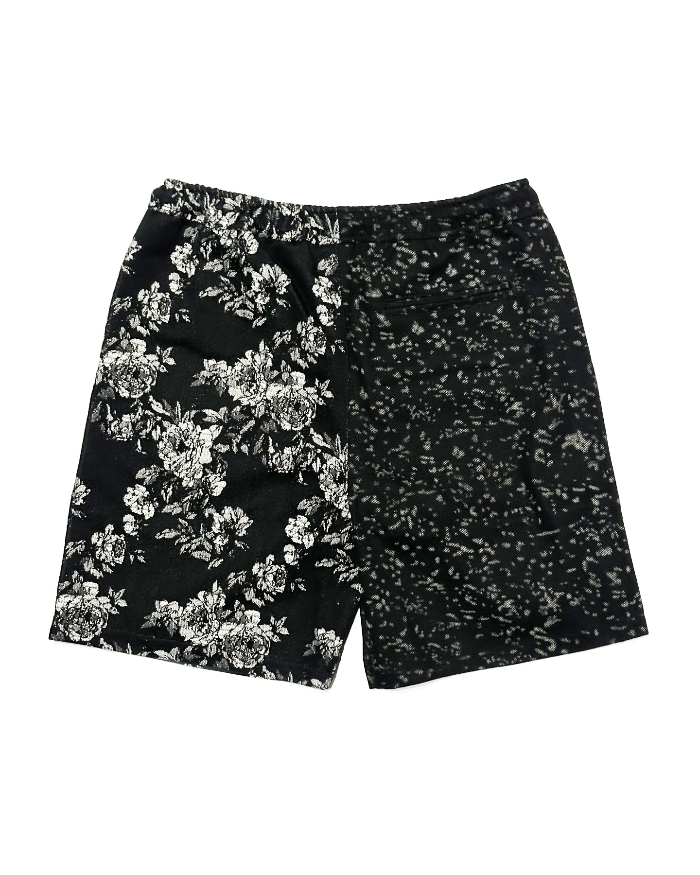 Froral Leopard Switching Shorts / Black