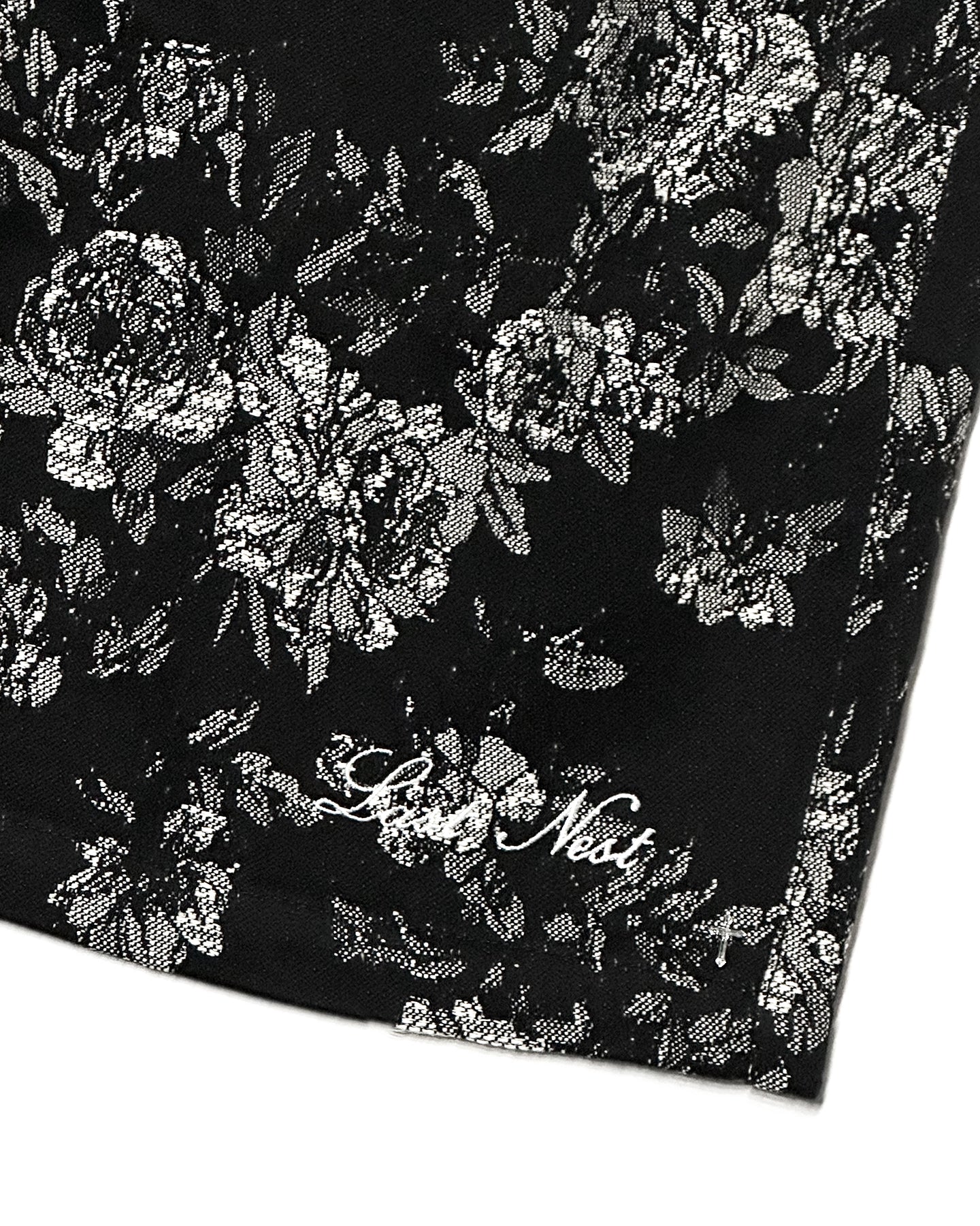 Froral Leopard Switching Shorts / Black