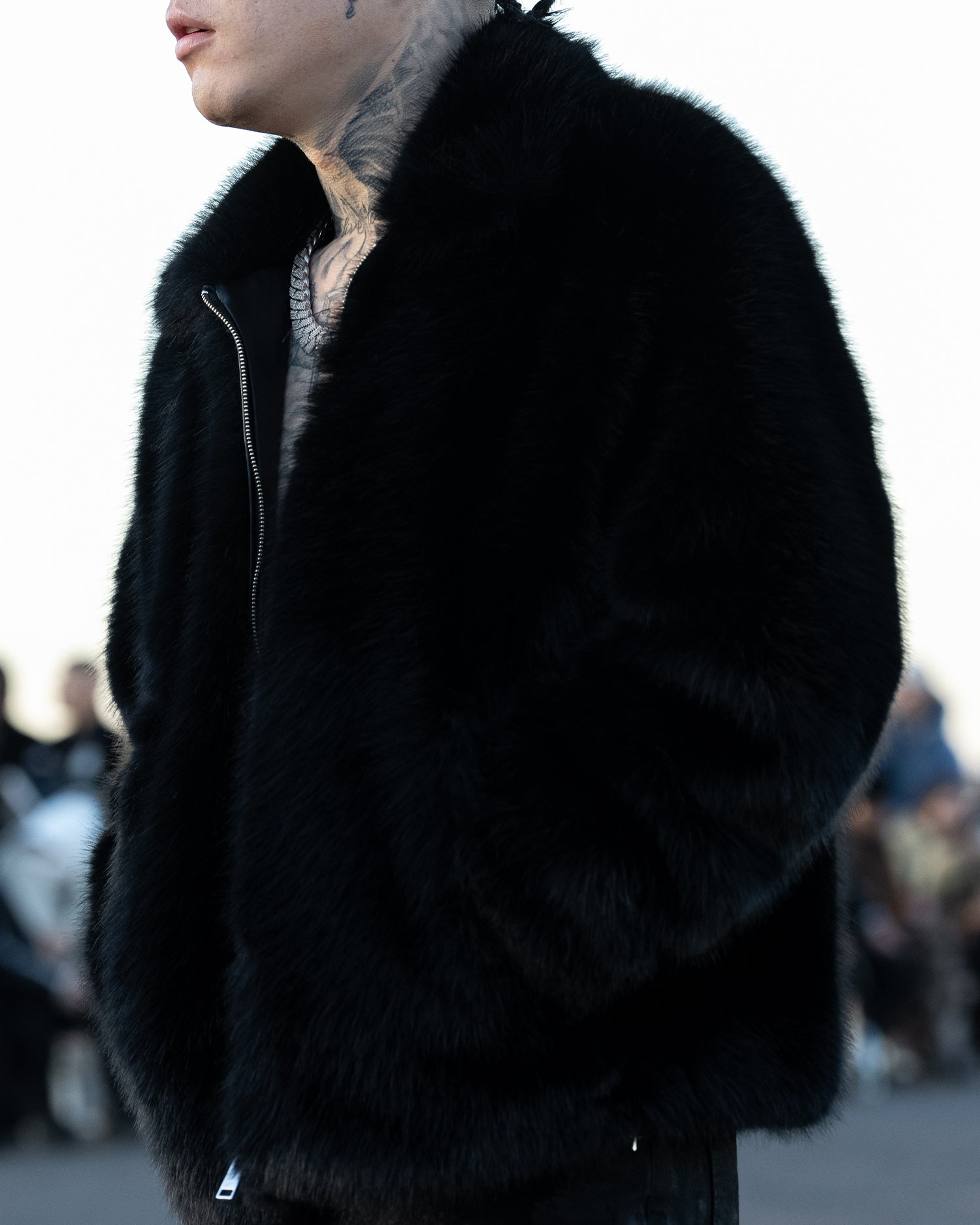 Fur Jacket / Black
