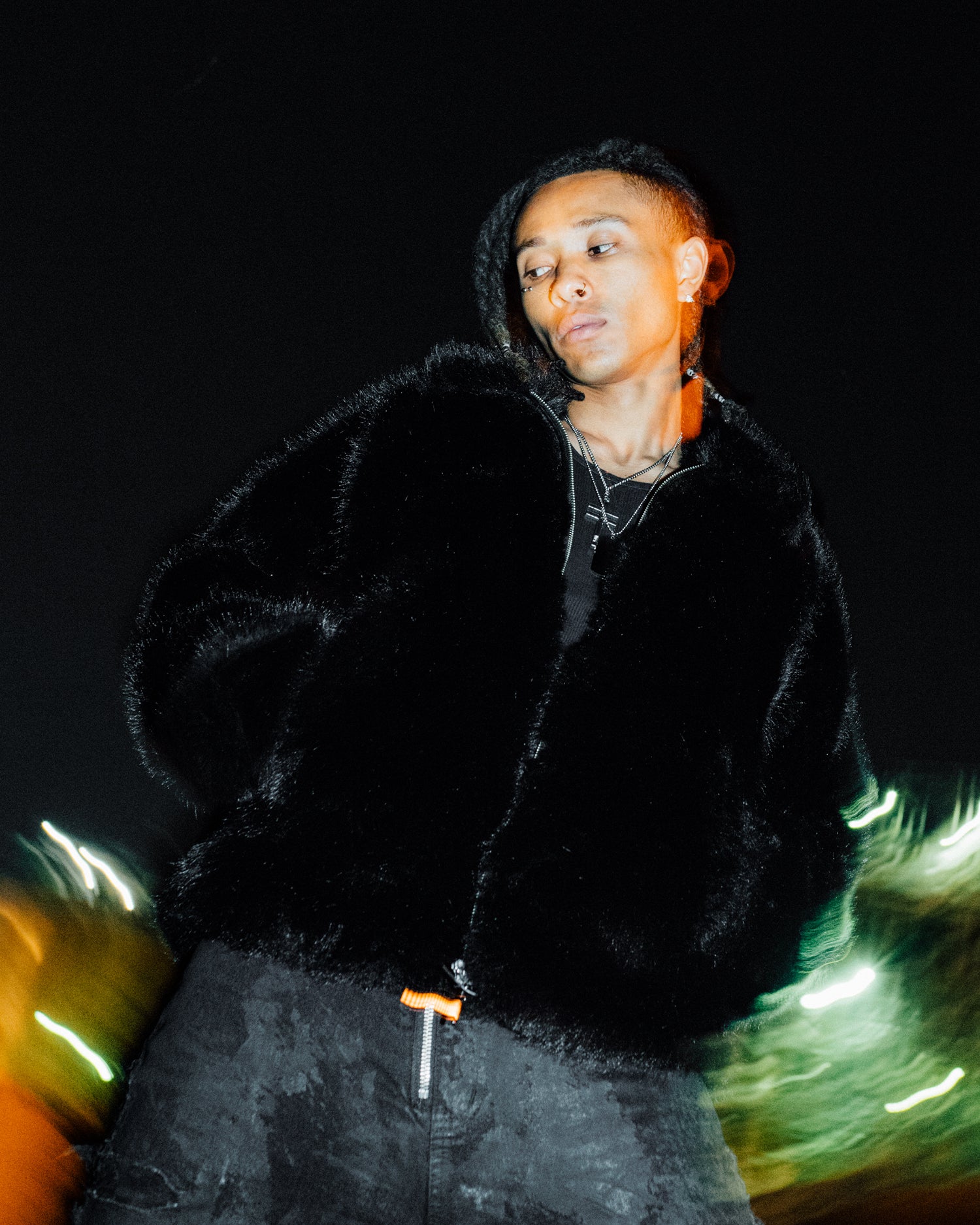 ジャケット・アウター LAST NEST Fur Jacket / Black Lsize Fur Jacket / Black｜LAST NEST Official Online Site