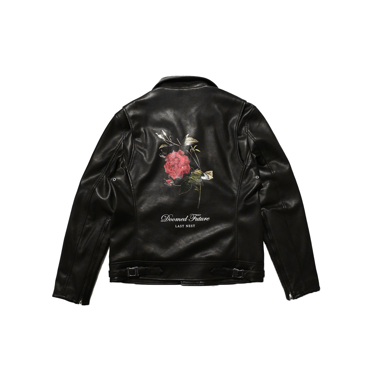 即完売品 LAST NEST(ラストネスト) LEATHER HALF ZIP - ジャケット