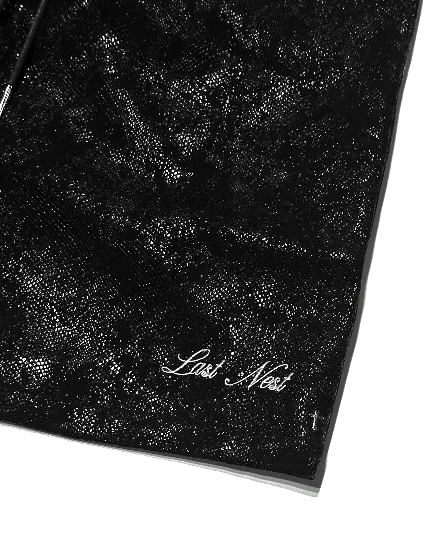 Leather Switching Shorts / Black