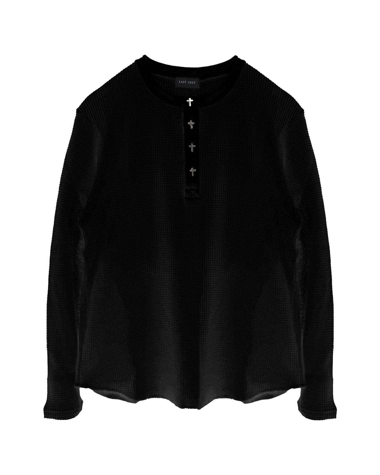 Thermal L/S Shirts / Black｜LAST NEST Official Online Site