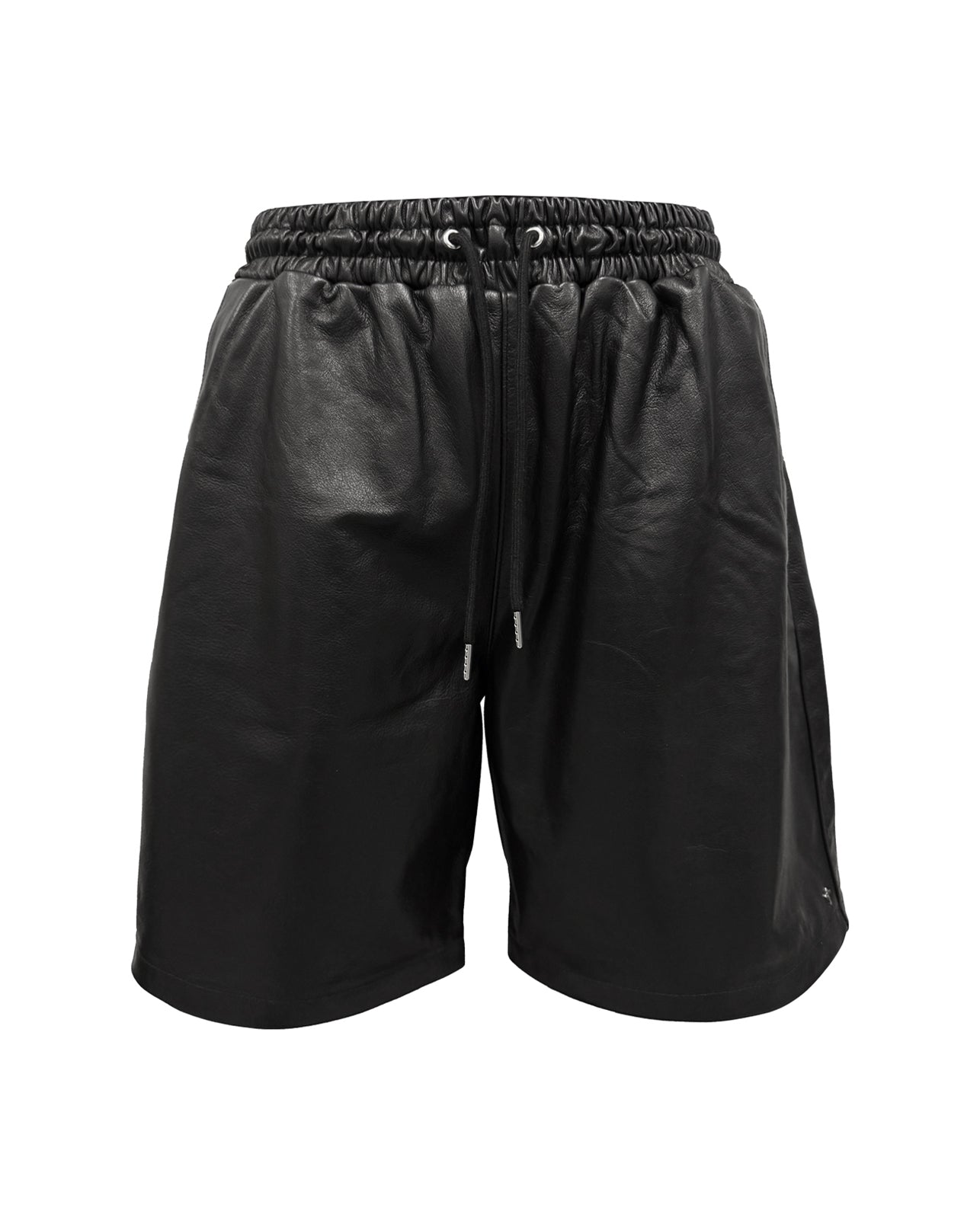 Leather Shorts / Black
