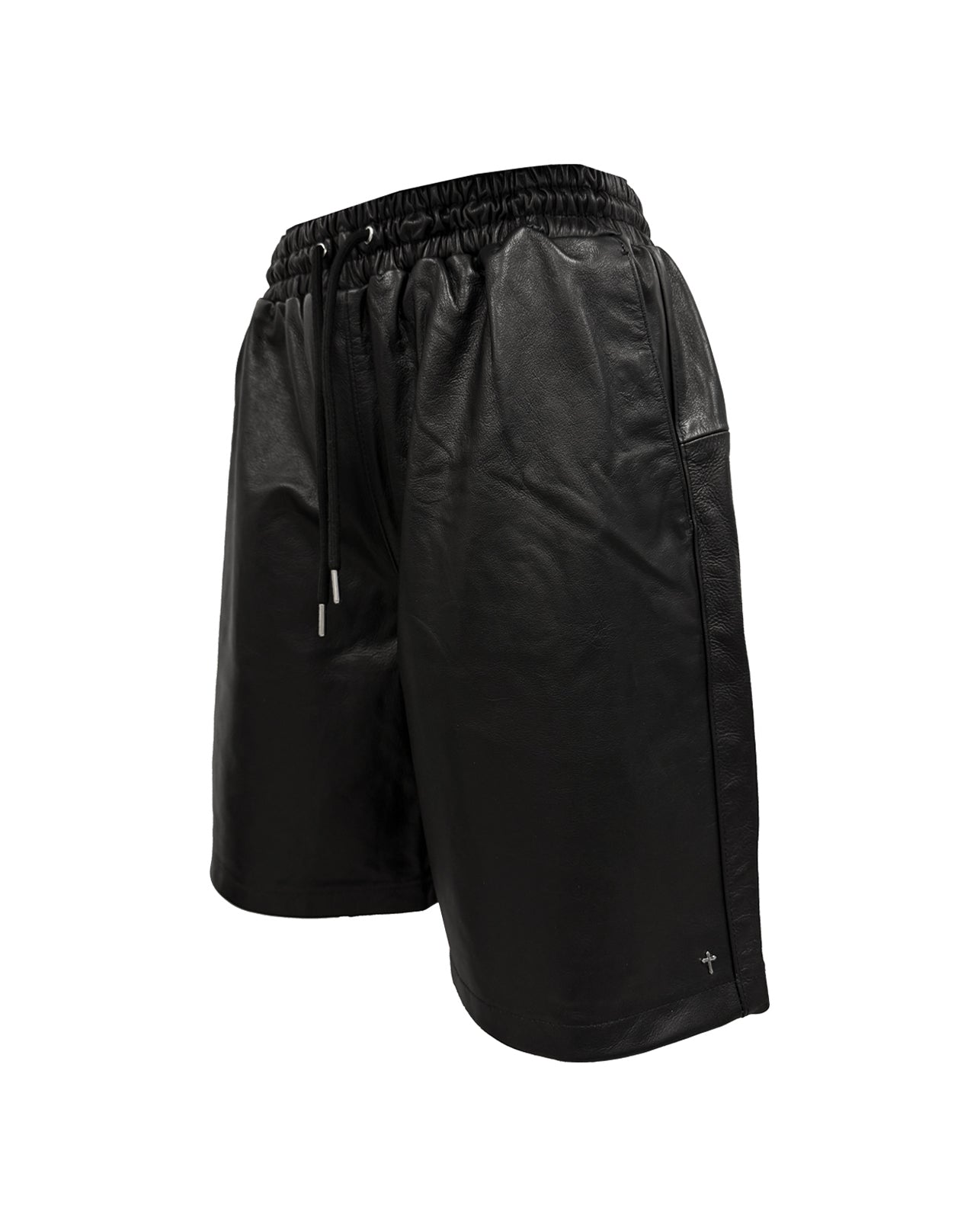 Leather Shorts / Black