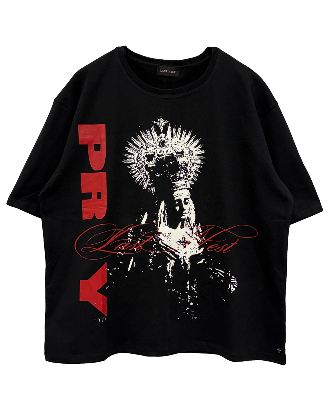 PRAY MARIA T-shirt / Black