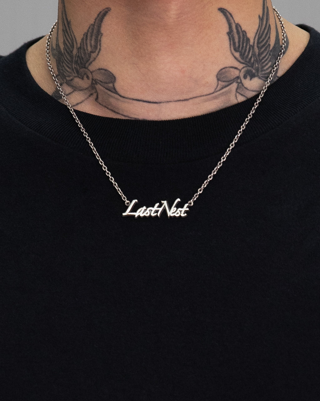LOGO SILVER NECKLACE / SILVER