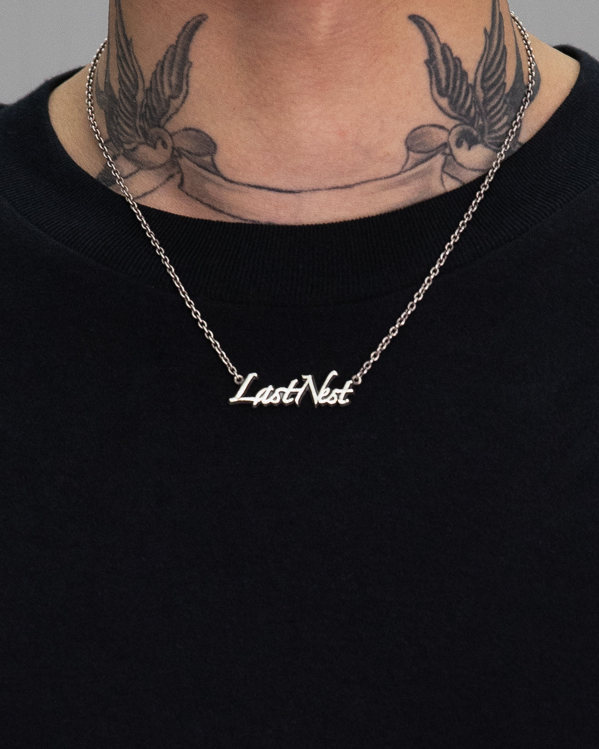 LOGO SILVER NECKLACE / SILVER