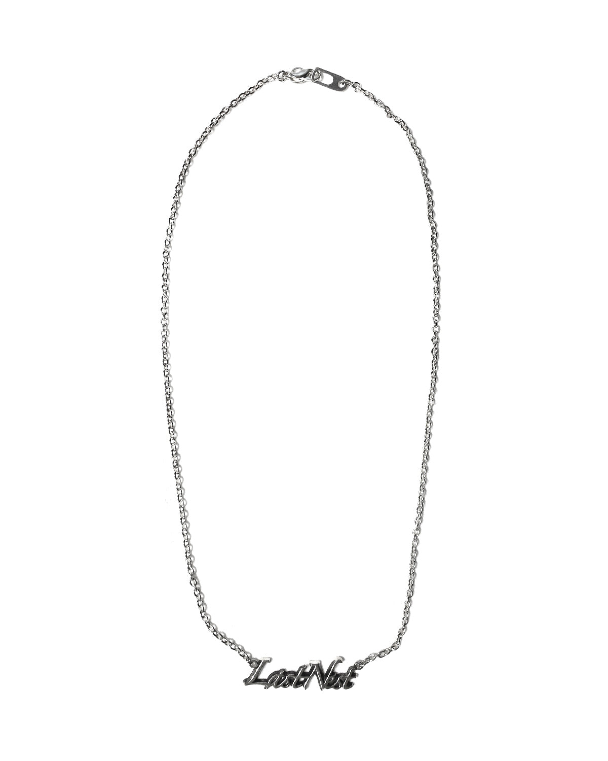 LOGO SILVER NECKLACE / SILVER