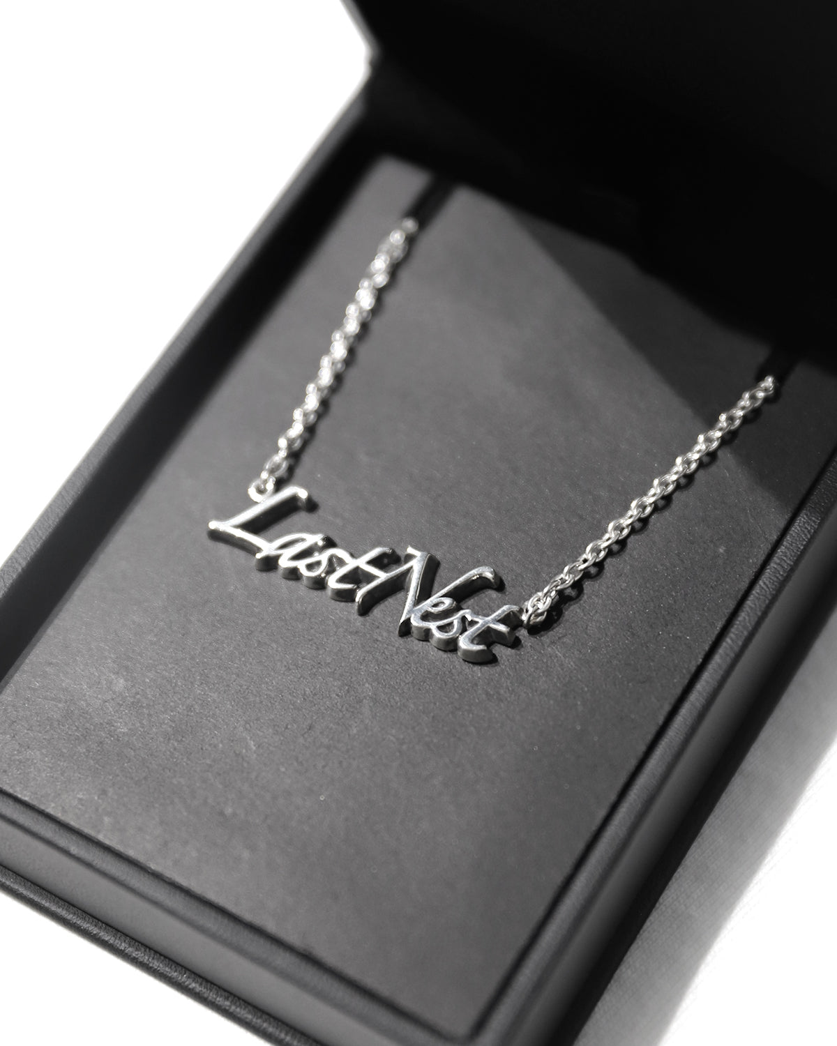 LOGO SILVER NECKLACE / SILVER
