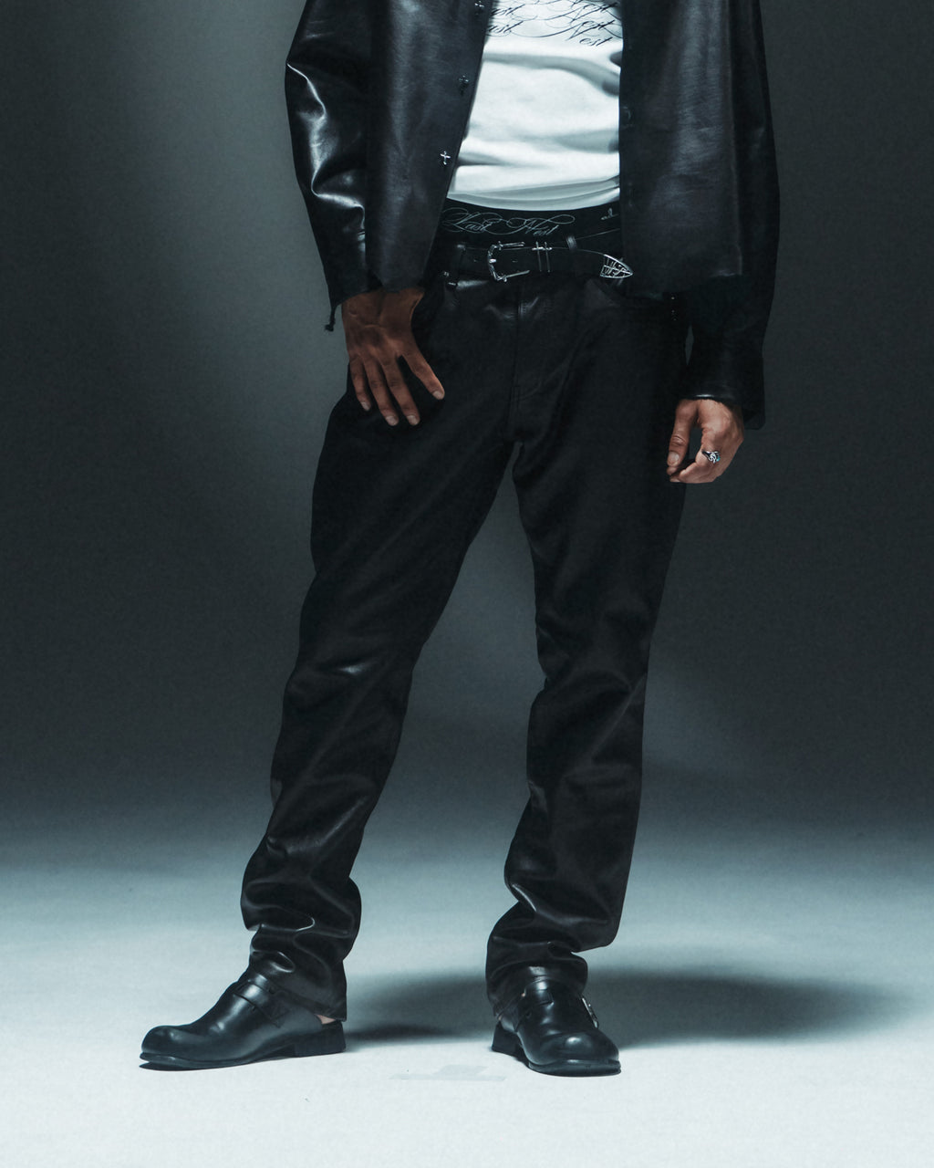 Leather Pants / Black