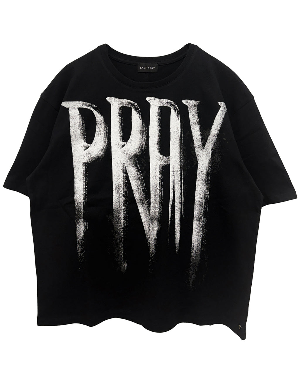 Brushed PRAY T-shirt / Black