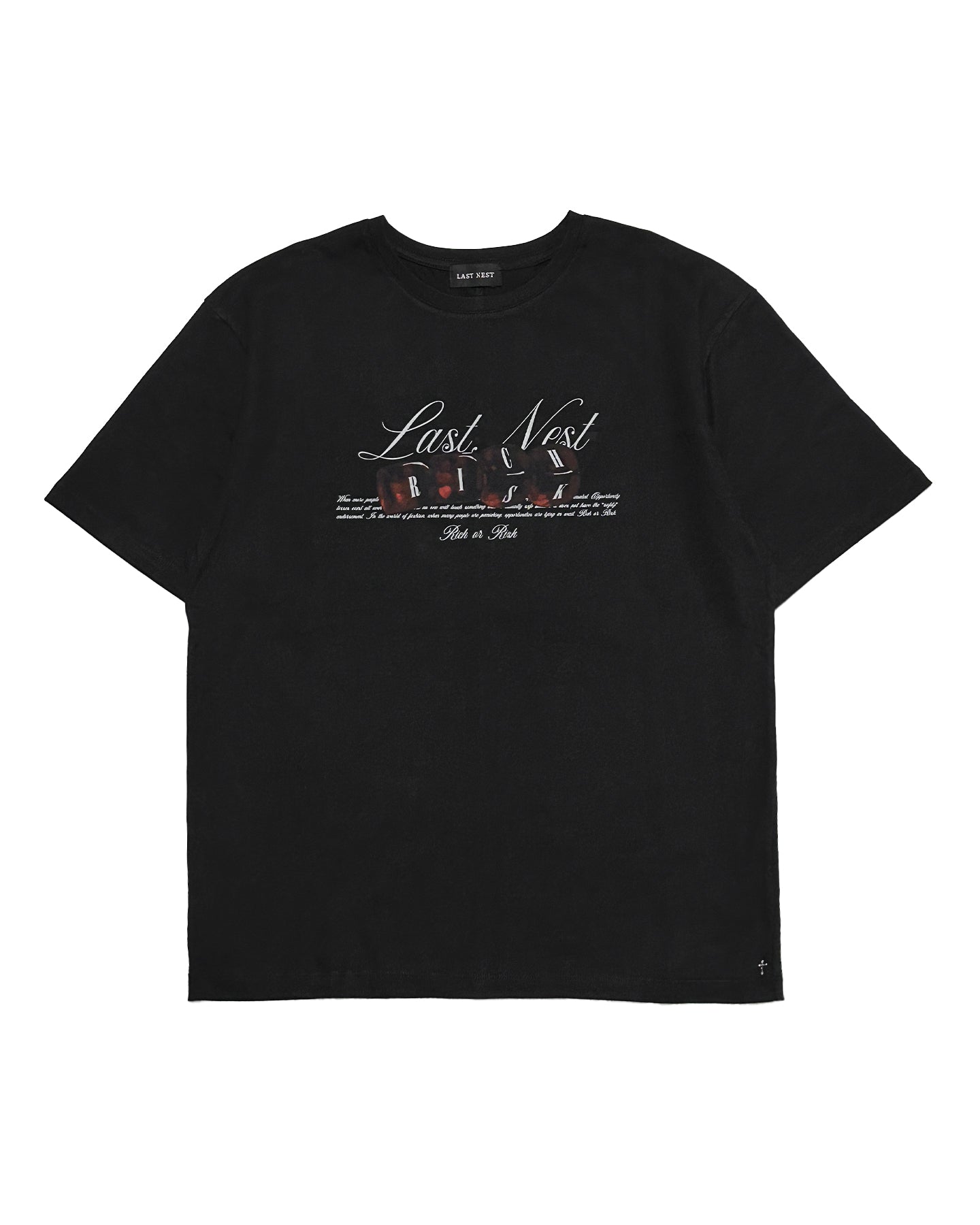 Rich or Risk T-shirts / Black