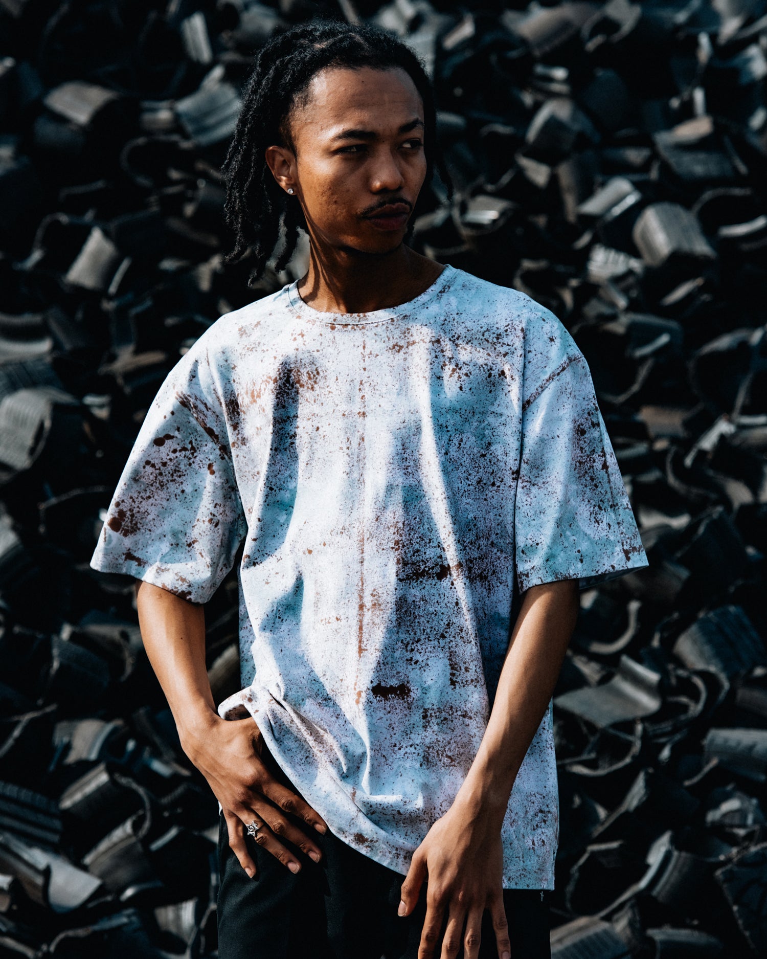Rust T-shirts / Multi|LAST NEST Official Online Site