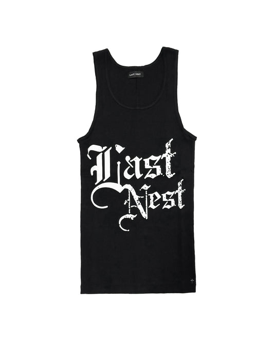 Vintage Logo Tank Top / Black