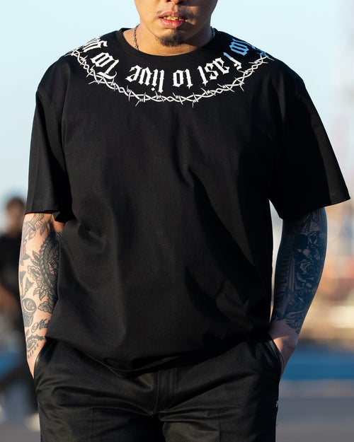 Barbed Wire T-shirts / Black