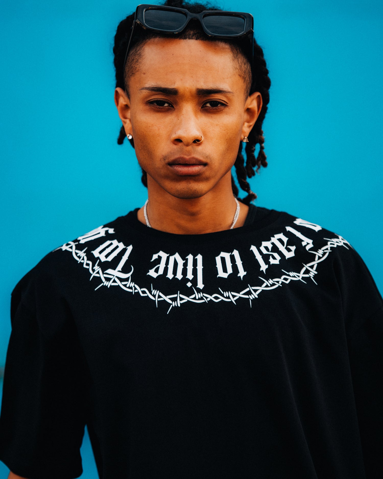 Barbed Wire T-shirts / Black
