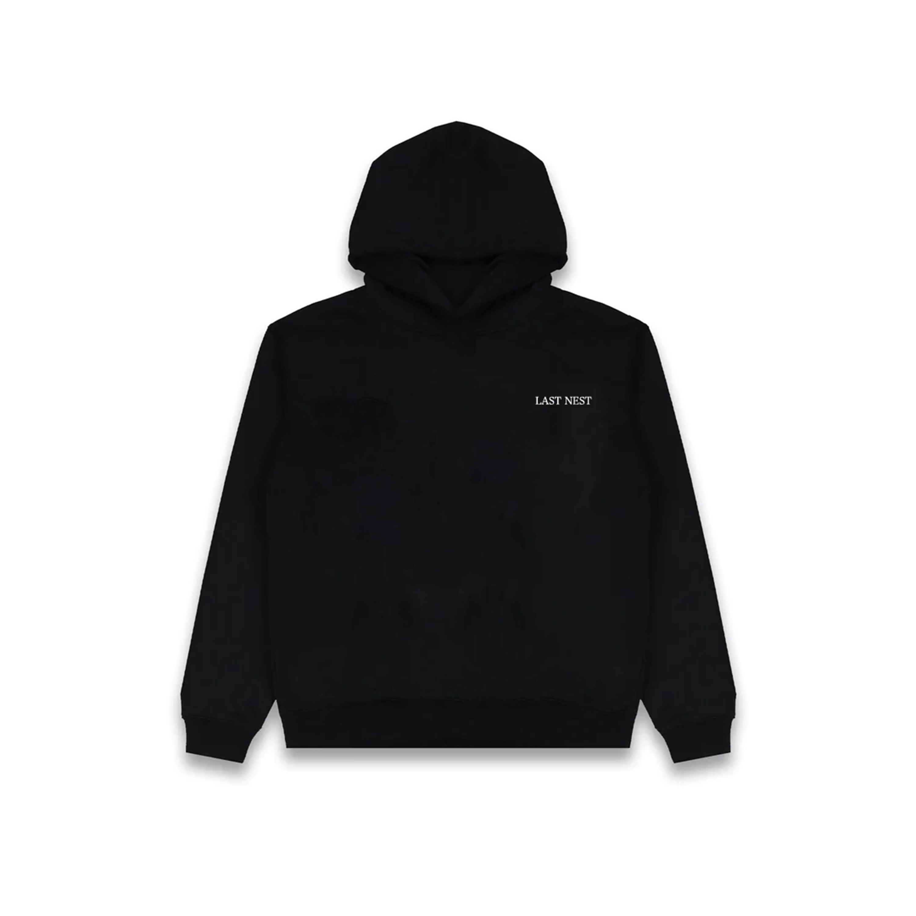 Last Nest DUSTY BLACK HOODIE BLACK - パーカー